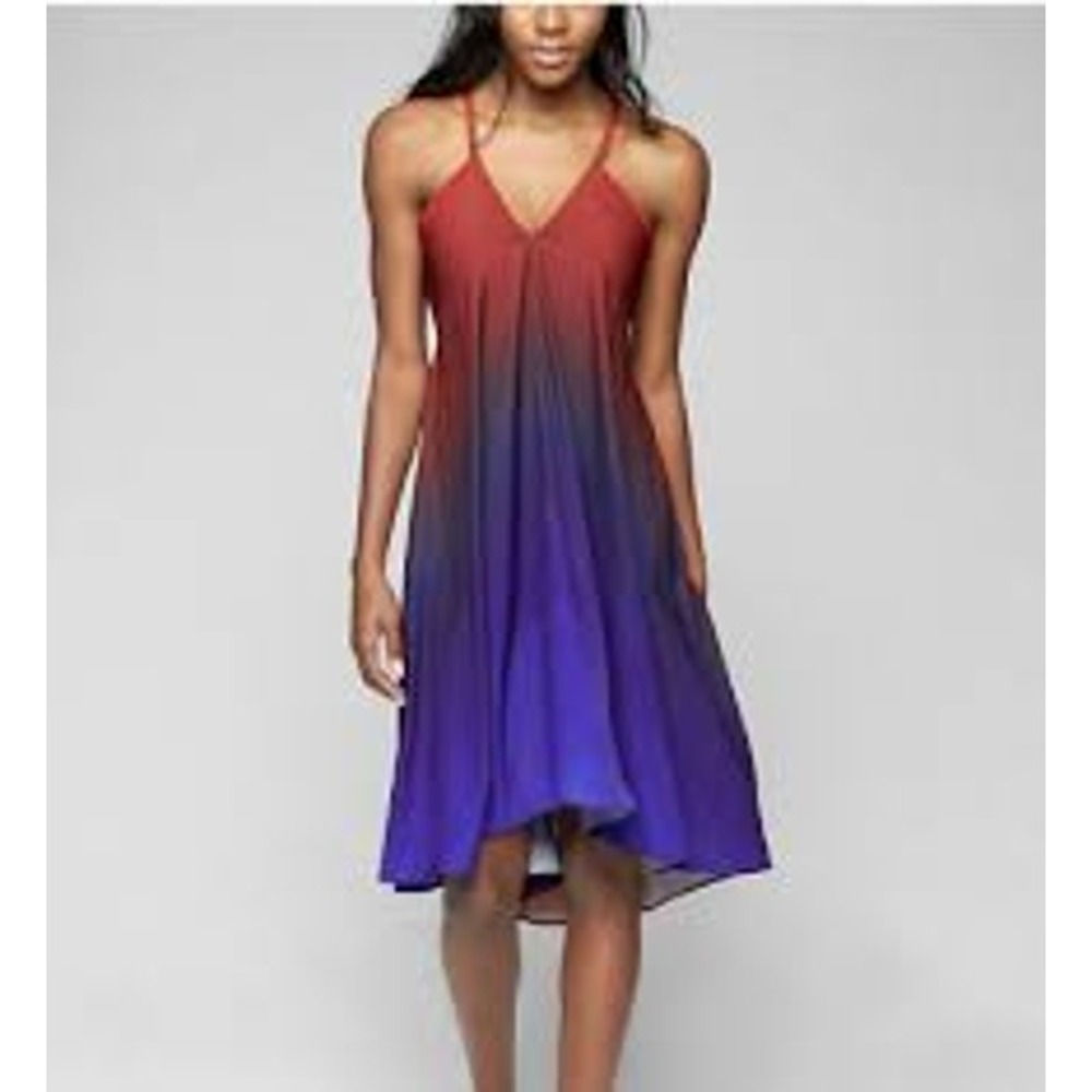 Athleta NWT Daytrip Convertible‎ Ombra Halter Dress XL